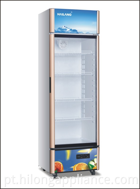 Beverage Cooler Refrigerator with Single One Door